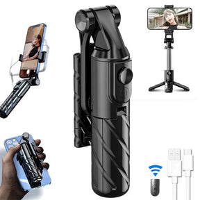 4 in 1 Tripod Selfie Stick With Remote Control