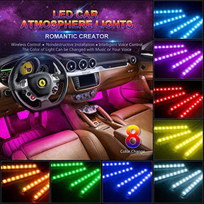 Multicolor Interior LED Lights for Car