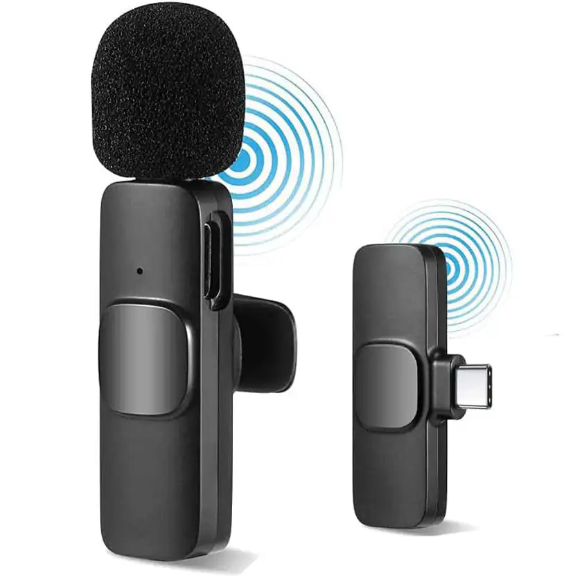 Wireless Mic K8 Microphone (Vlogging Mic)