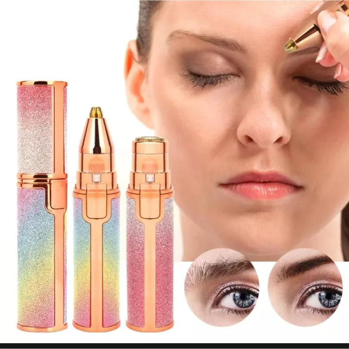 Flawless 2in1 Eyebrow & Facial Hair Remover