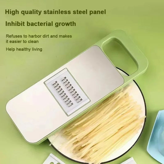 5-in-1 Stainless Steel Multifunctional Vegetable Slicer Cutter
